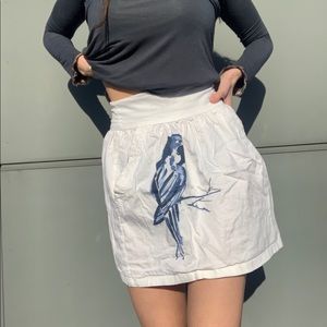 Cute Zara Parrot Skirt